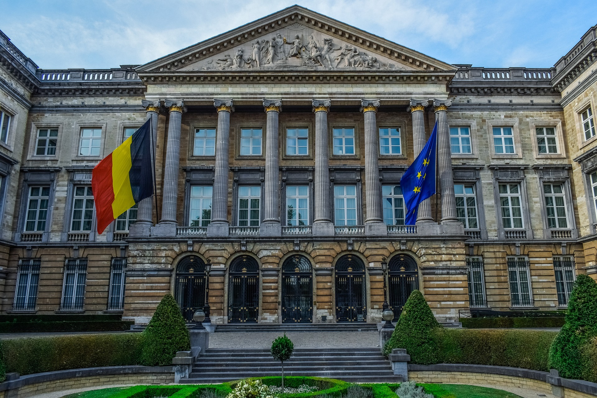 Brussels parliament building