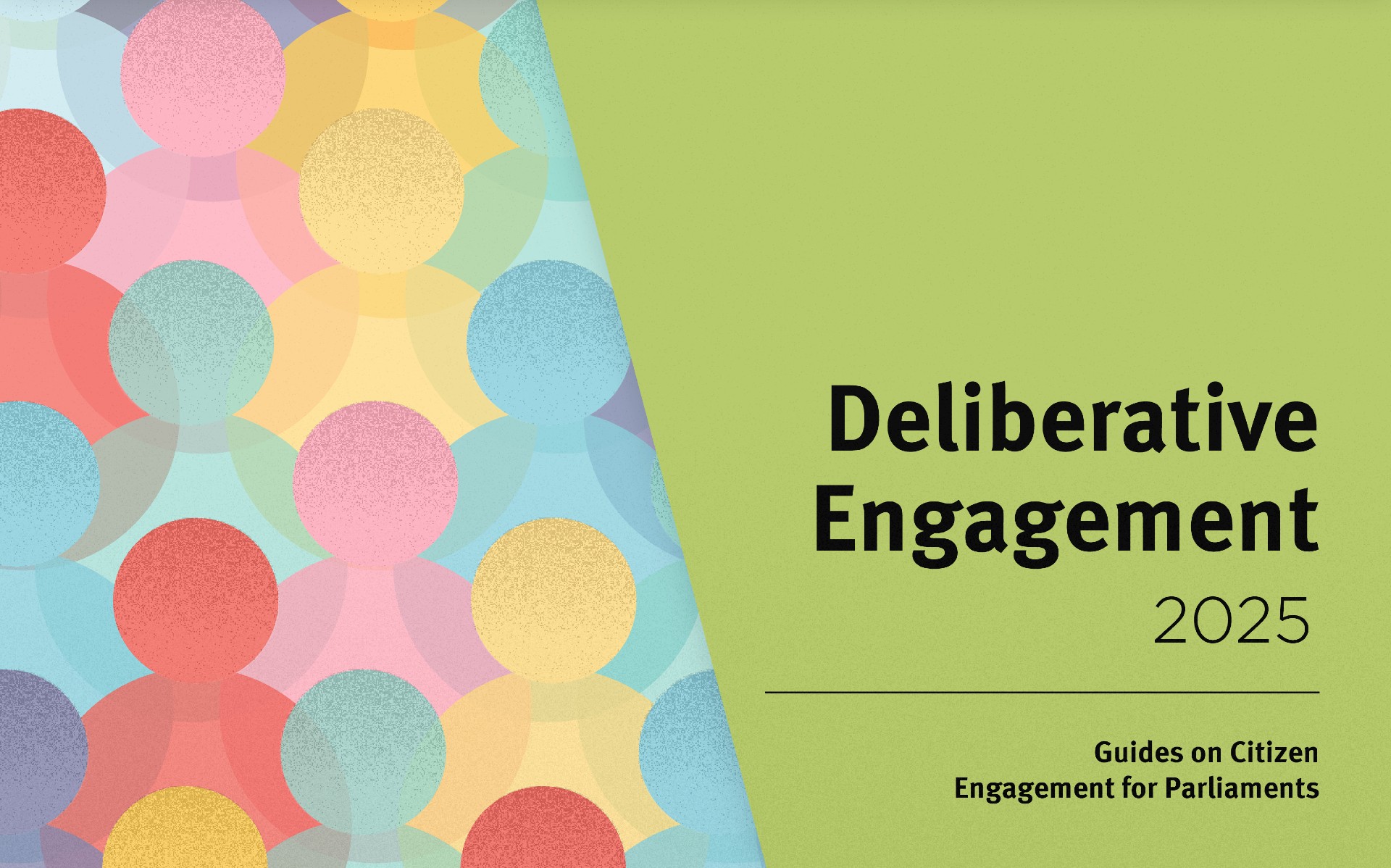 Guide on Deliberative Engagement published